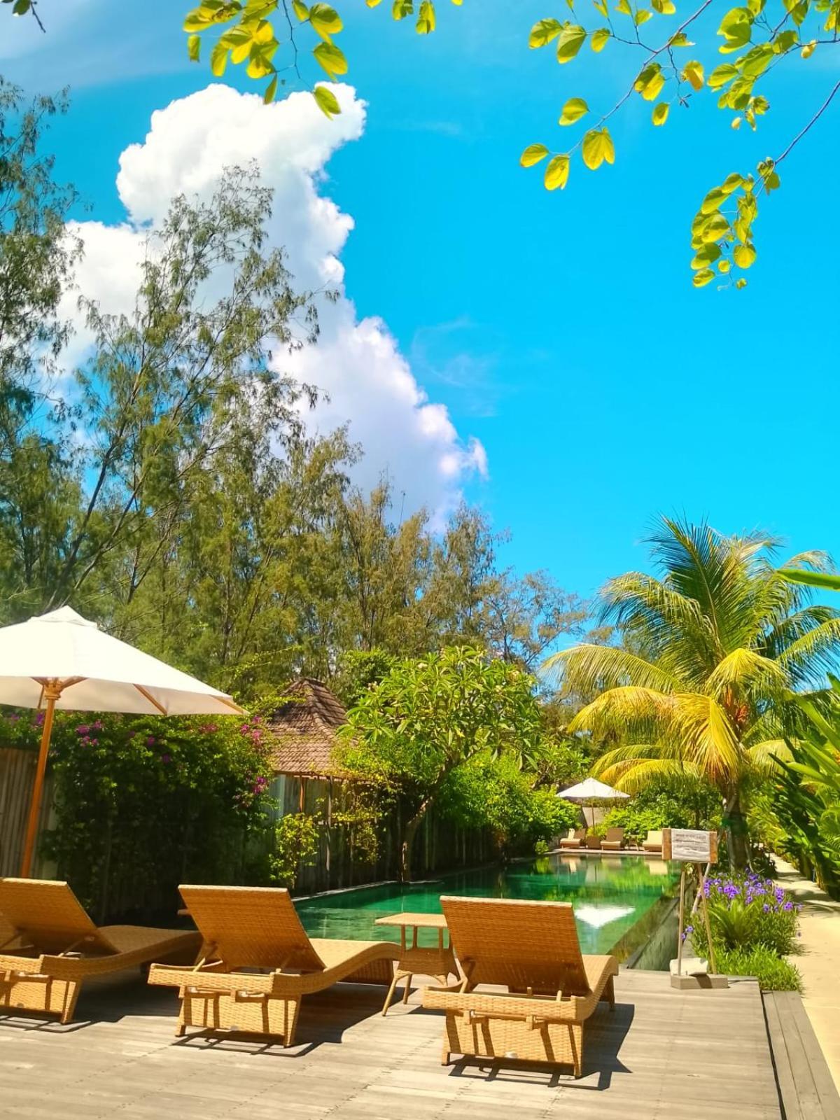 Villa Penyu Gili Trawangan Kültér fotó